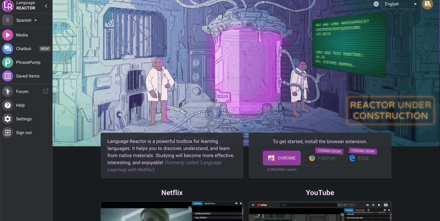Language Reactor